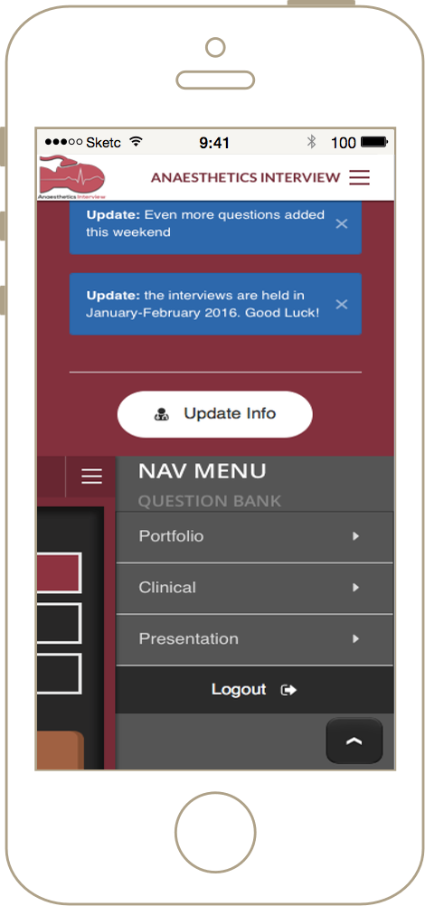 Anaesthetic Interview